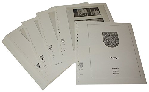 Feuilles pré-imprimées Finlande 1996-2007 de qualité supérieure pour philatélie