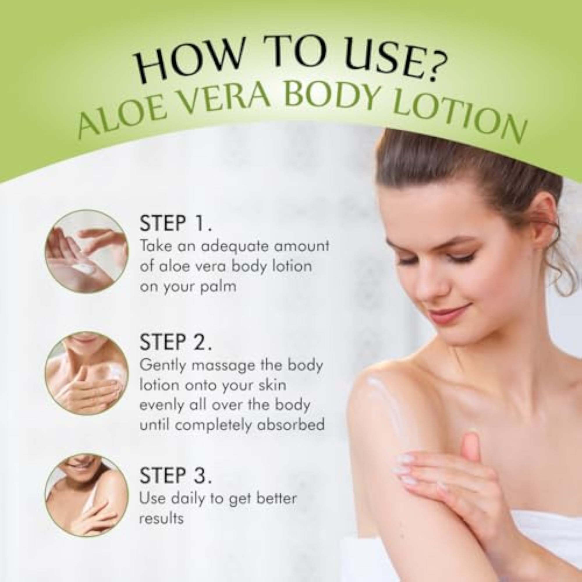 Aloe Vera Body Lotion for Ultra-light Hydration - For Men