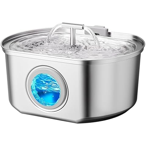 Neareal Stainless Steel Cat Water Fountain 2025 Cover