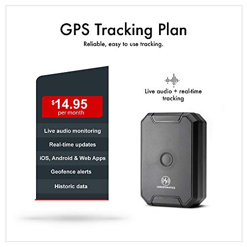 logistimatics mobile200 gps tracker with live audio monitoring details