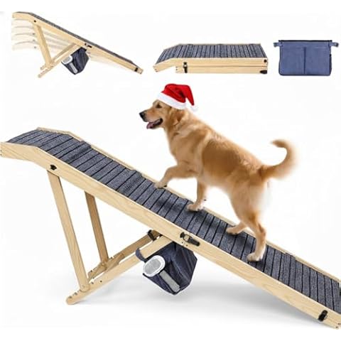 FurnPulse Extra Large Solid Wood Dog Ramp Cover