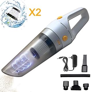 Handheld Vacuum Cordless, HUNLEE 120W Rechargeable Hand Vacuum, Portable Vacuum Cleaner, Lightweight H
