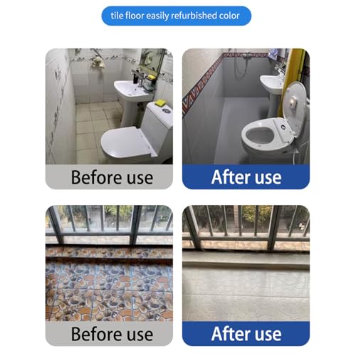 Kit de restauration de carrelage et baignoire à base d'eau pour rénover votre salle de bain