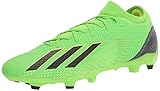 adidas Unisex X Speedportal.3 Firm Ground Soccer Shoe, Solar Green/Solar Red/Solar Yellow, 10.5 US Men