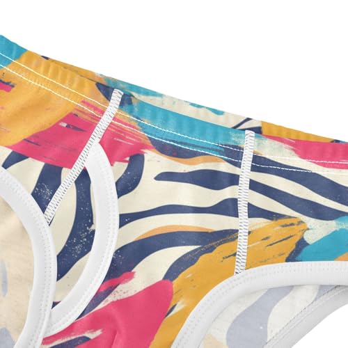 KLL Tigers animal Animal Print Toddler Boys Cotton Training Underwear Cute Children Undies4