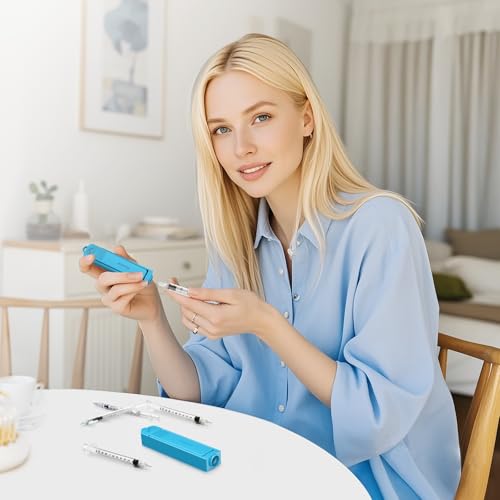 image for Amonior Sharps Container, FSA/HSA Eligible Needles Clip for Syringes w