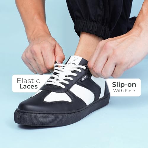 Image of YOHO Stride Men's Trendy Colour-Blocked Slip-On Sneakers (SoS)