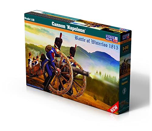 Mistercraft MCD242 1:18 Napoleonic Cannon Plastic Models, Mehrfarbig Cover