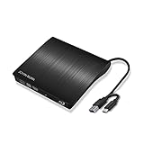 JOYIN-BURN External 6X Blu-ray Player DVD CD Writer USB 3.0 USB C 3D Blu-ray Player Drive CD DVD Burner for iMac MacBook Laptop PC Windows 11/10/8/7, Linux, Mac OS