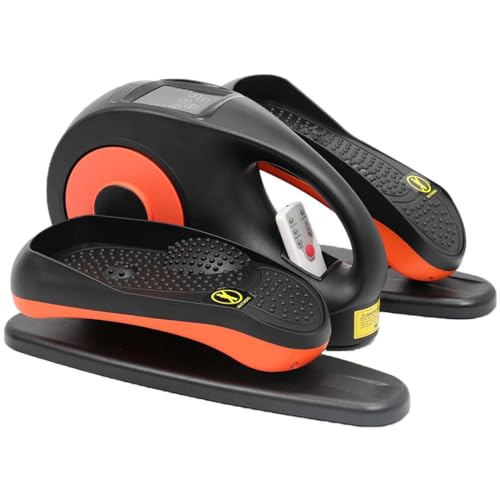 MotionGrey – Under Desk Elliptical, Sturdy Mini leg Ellipse leg exerciser, Electric elliptical exercise machine, Pedal exerciser for seniors, Remote Control 5 Speed Elliptical Machine for Home