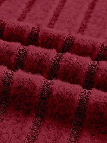 Women's 2025 Casual Maxi Long Skirts Ribbed Knit Pencil Skirt3