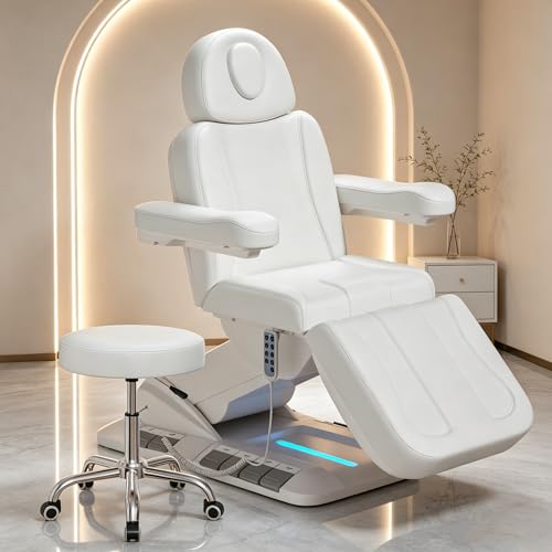 Electric Massage Table with Stool