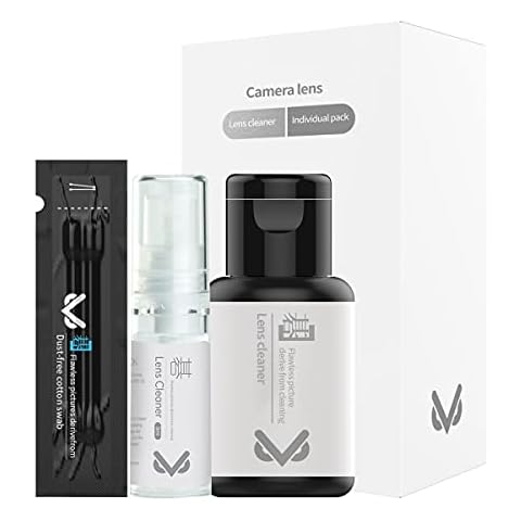 VSGO Camera Lens Cleaning Kit with Fluid and Swabs Cover