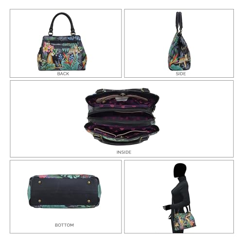 Anuschka Multi Compartment Satchel-6904