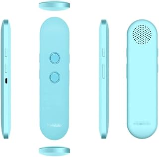 NATWEE Tradutor de idioma de voz inteligente portátil T4 tradutor de voz bidirecional instantâneo 42 idiomas tradução para viagens de negócios (cor: rosa) É tão gentil da sua parte