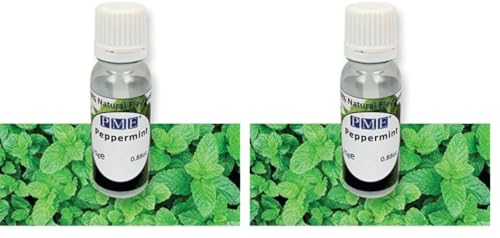 PME Aroma de Menta 100% Natural 25 ml (Paquete de 2)