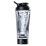 VOLTRX Premium Electric Protein Shaker Bottle&comma; Made with Tritan - BPA Free - 24 oz Vortex Portable Mixer Cup&sol;USB Rechargeable Shaker Cups for Protein Shakes