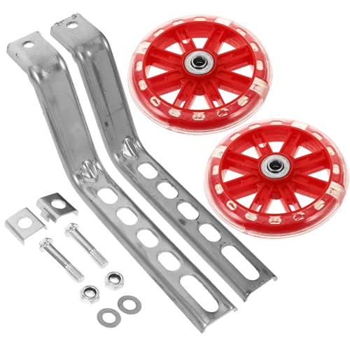 Ruedas de Entrenamiento para Bicicleta, Kit de Soporte Trasero Estabilizador para Bicicletas de 12 a 20 Pulgadas, para Aprendizaje y Equilibrio miniatura 1
