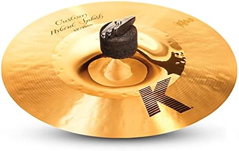 Avedis Zildjian K1211 11' K Custom Hybrid Splash Thin Drumset Cast Bronze Cymbal With ZKEY