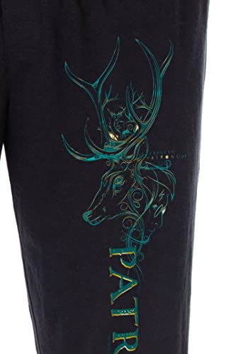 Harry Potter Pajama Pants Men's Expecto Patronum Stag Patronus Loungewear Sleep Pants3