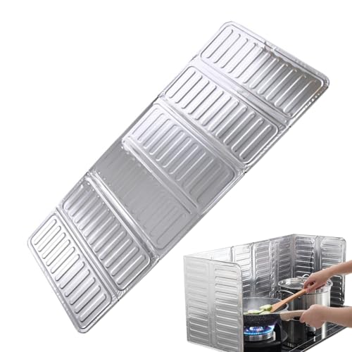 Generico Deflettore Olio Paraspruzzi Paraspruzzi Deflettore Cottura Olio | Deflettores Pera Olia da Parete Paer Stufe, Pannello Isolante per Oli, Pieghevole per Oli | Schizzi di Cucina Efficienti