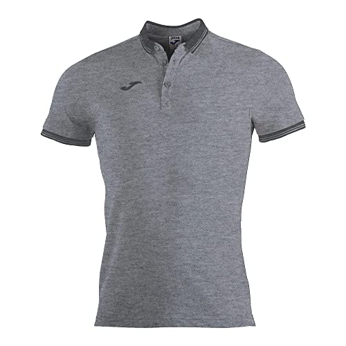 Joma Bali II M/C Polo, Hombre, Gris, XL