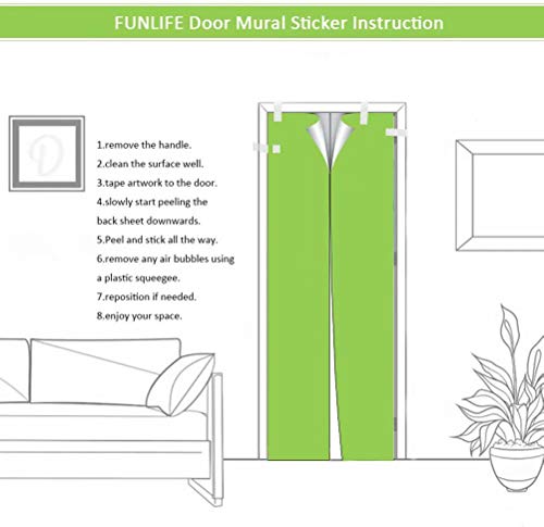 Cartoon Mural Wallpaper Image Of Big Gorilla Like As Professional Athlete Bodybuilding Gym Animal 3D Door Wall Mural Black White Grey For Bedroom House Door Living Office | 23.6" X 79" #TOP3