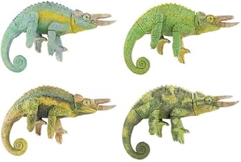 Amazon | アニマリエコレクション ジャクソンカメレオン 4個入りBOX 通販