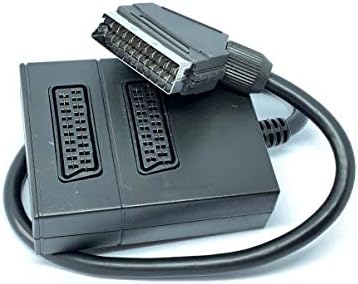 MainCore 2 Way SCART Cable Signal Splitter Box for TV/DVD/VHS/Xbox/Freeview/Sky Television/Game Console (Available 2 way & 5 Way)