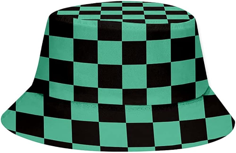 DAZCOS Unisex Anime Cosplay Bucket Hat for Adult (Green) : Clothing, Shoes & Jewelry