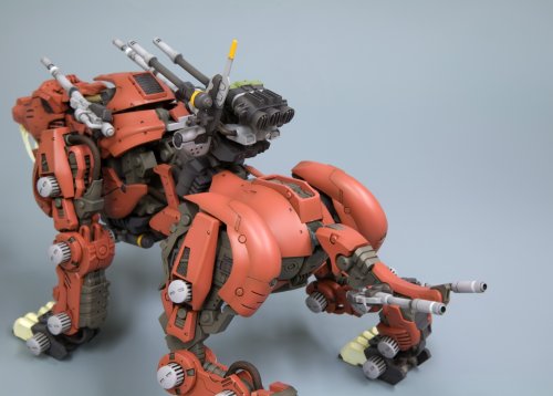 Zoids HMM-006 Saber Tiger escala 1/72 miniatura 3