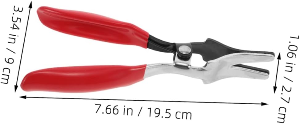 2pcs Hose Removal Pliers Set Automotive Fuel Line Tool Quick Disconnect for Fuel and Radiator Hoses for Car and Motorcycle Repair