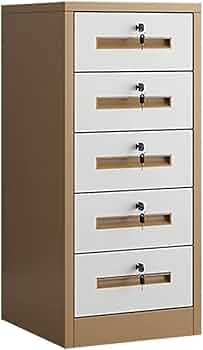 Amazon.co.jp: Jiza オフィスキャビネット スチール書庫 鍵付き