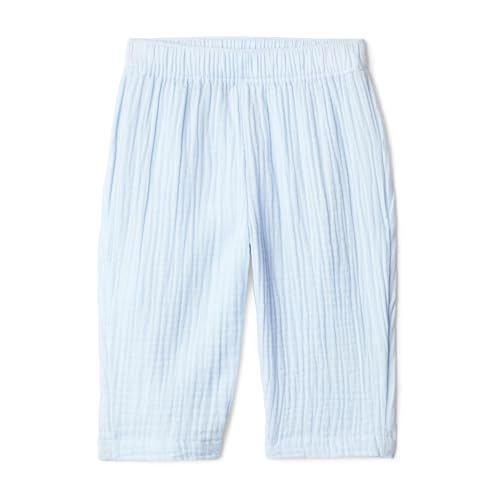 Amazon Essentials x Sofia Grainge Unisex Toddlers Cotton Gauze Adjustable Pants Light Blue 3T