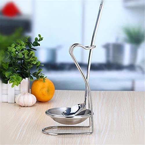 JEVAL Spoon Rest Kitchen & Dining Utensil Holder Tea Rester Stand Ladle Spatula with Removable Bowl for Counter and Stove Top Cooking Improving Hygiene Tray Rack Shelf Organizer Storage Tools