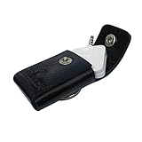 Sqouch; - Square Card Reader Pouch for Credit Card Reader - Premium Leather Square Case for Credit Card Reader - Includes Keychain