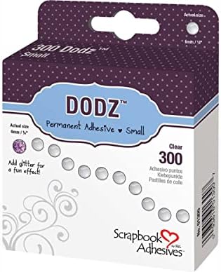 Scrapbook Adhesives 6 mm 300-Piece Adhesive Dots