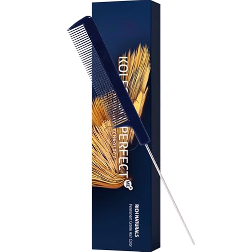 Pin Tail Comb + Koleston Perfect ME+ 6/1 Dark Blonde/Ash Hair Color 2oz