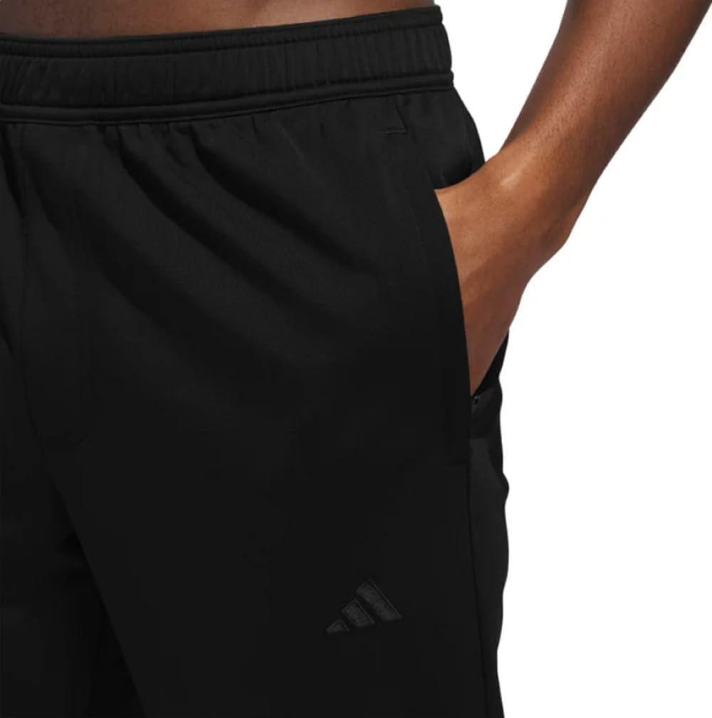 adidas Men's Essential Tricot Track Pant (US, Alpha, Small, Regular, Regular, Black)