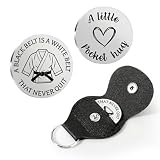 Martial Arts Gifts 'A Black Belt Is A White Belt That Never Quit' Karate Keychain, Inspirational Taekwondo...