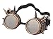 Produktbild Ultra Bronze mit Braunen Linsen Steampunk Brille Gläsern Cyber Viktorianischer Punk Schweißen Cosplay Goth Round Spike Vintage Rave Neuhei