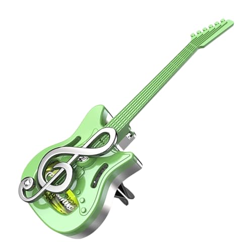 Ambientador Para Guitarra Con Clip Para Ventilación De Que Garantiza Un Montaje Seguro Para Varios Coches Sistemas De Liberación De Fragancias Tema Musical Creativo Ambientador Para Guitarra