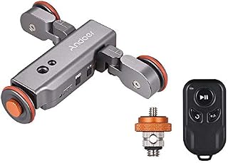 Andoer Track Dolly, L4 PRO Video Dolly Electric Track Slider with Wireless Remote