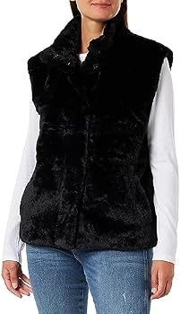 Veste En Fausse Fourrure VERO MODA VMSONJAHOODIE - Courte Femme Col Haut