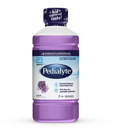 Abbott Nutrition? Pedialyte Rtf, Retail 1 Liter Bottle, Grape