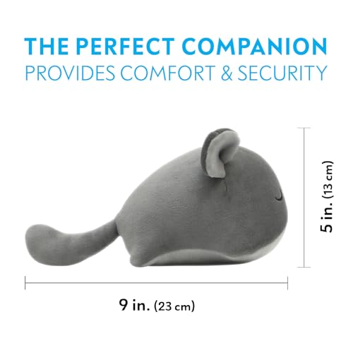 Image of Paw Inspired Chinchilla Cuddler Plush Accessory Toy for Pets, 9 Inch, Gray | Bonding for Chinchillas, Guinea Pigs, Hamsters, Rats, Ferrets, Hedgehogs, Sugar Gliders, Small Animals