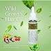 Wild Growth Hair Oil Bundle with Bulk Nova Precision Applicator, 4 fl oz, Promotes Thick Long Hair Growth