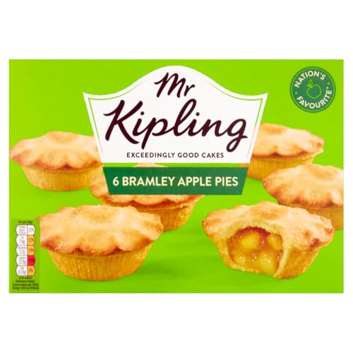 Mr Kipling Bramley Apple Pies 6x59g 354g