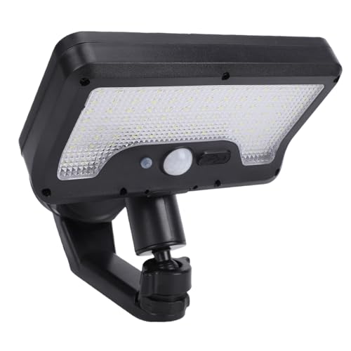 Lampe solaire magnétique sans perçage pour éclairer une clôture sombre