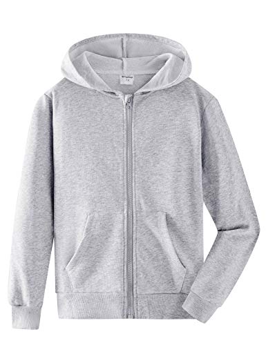 Youth Solid Classic Hoodies: Perfect for Spring and Fall Outings
